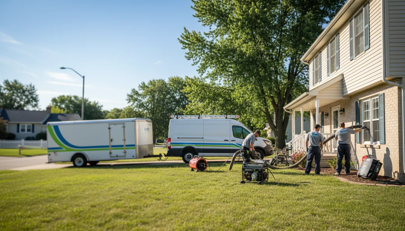 Flooded Basement Restoration And Cleanup With Repair in Reads Landing, MN near me